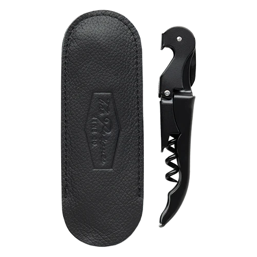 The Prisoner Corkscrew with Leather Pouch