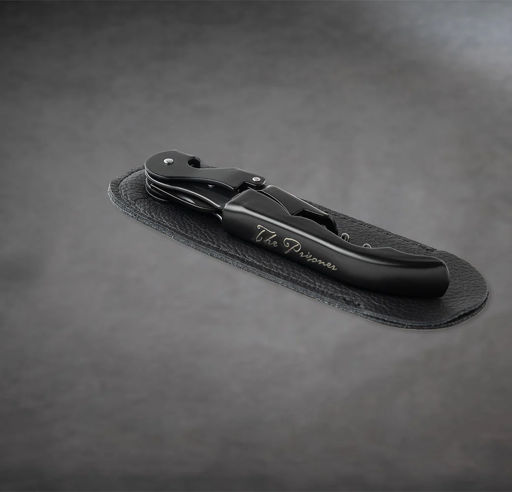The Prisoner Corkscrew with Leather Pouch - Image 4