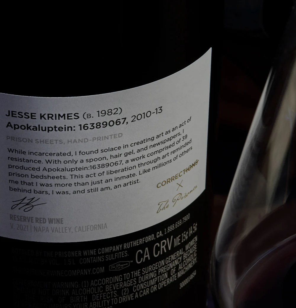2021 CORRECTIONS RESERVE RED WINE 1.5L - Image 3