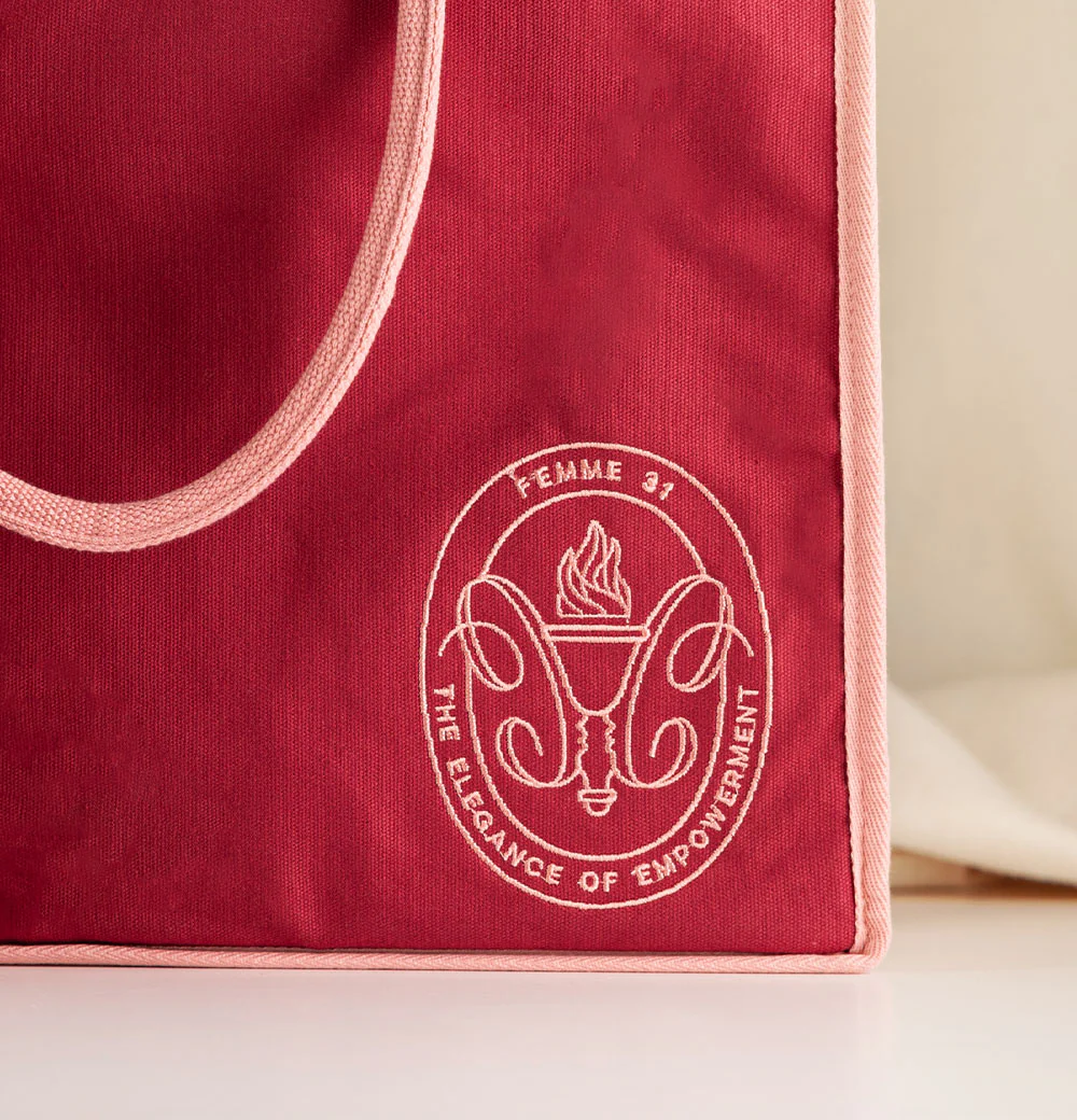 DOMAINE CURRY WINE BOTTLE TOTE - Image 4